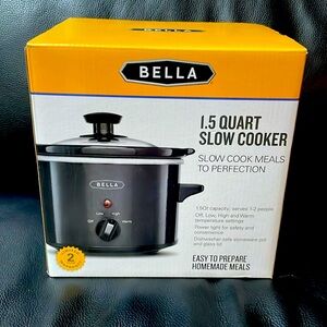 Bella Slow Cooker 1.5 Quart Crock Pot